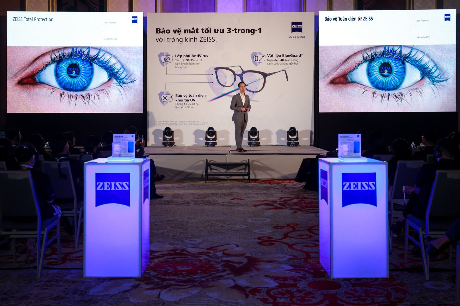 Product story on the main screen