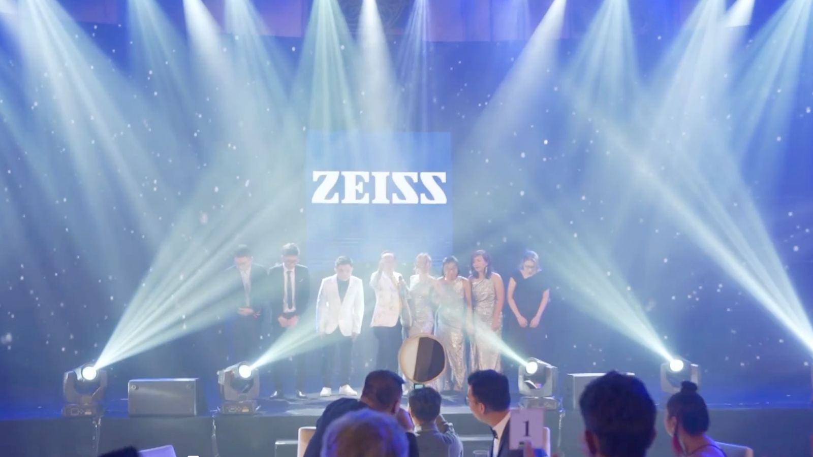 ZEISS partner conference and gala dinner stage, Vietnam