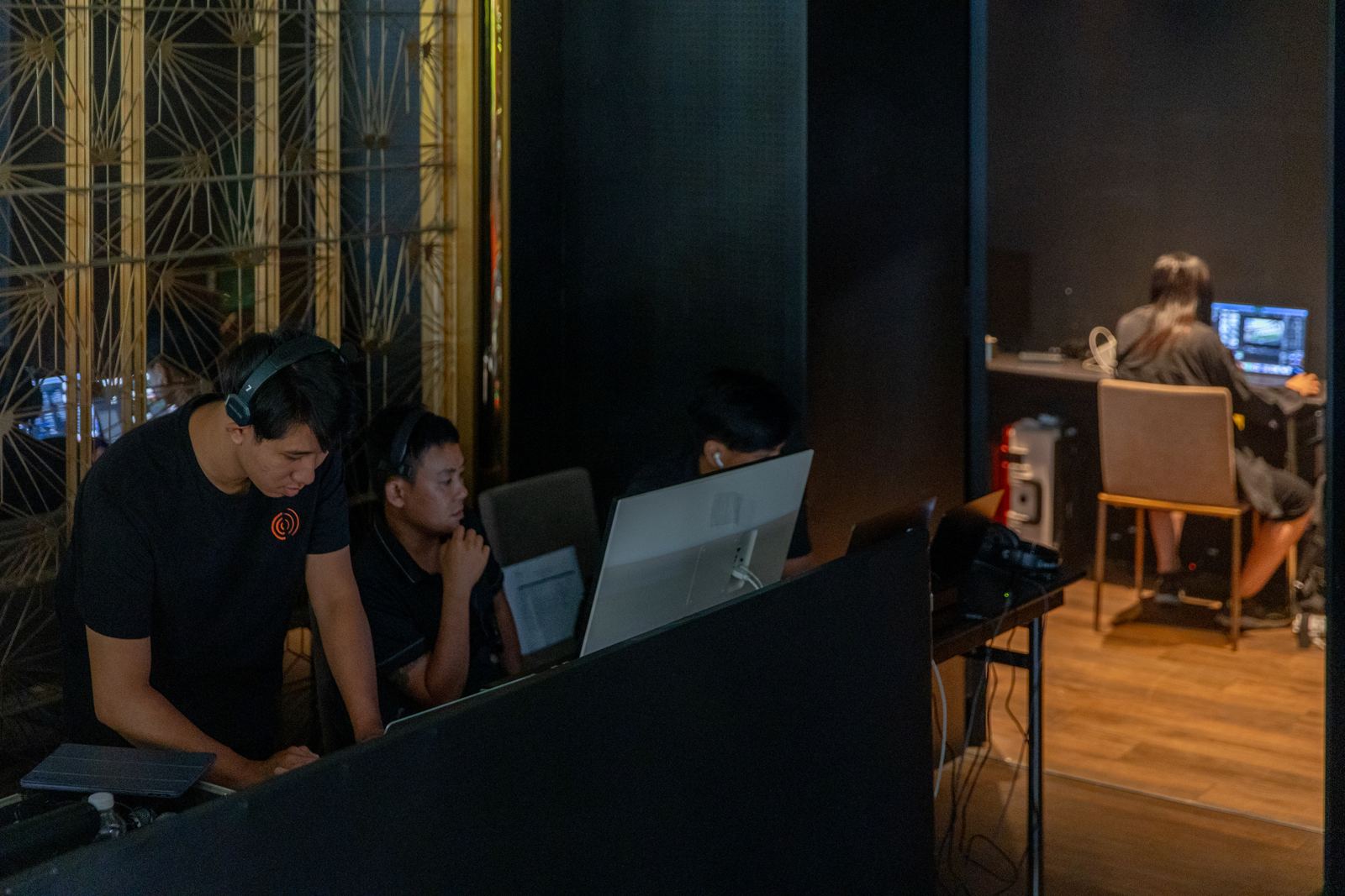 The production desk