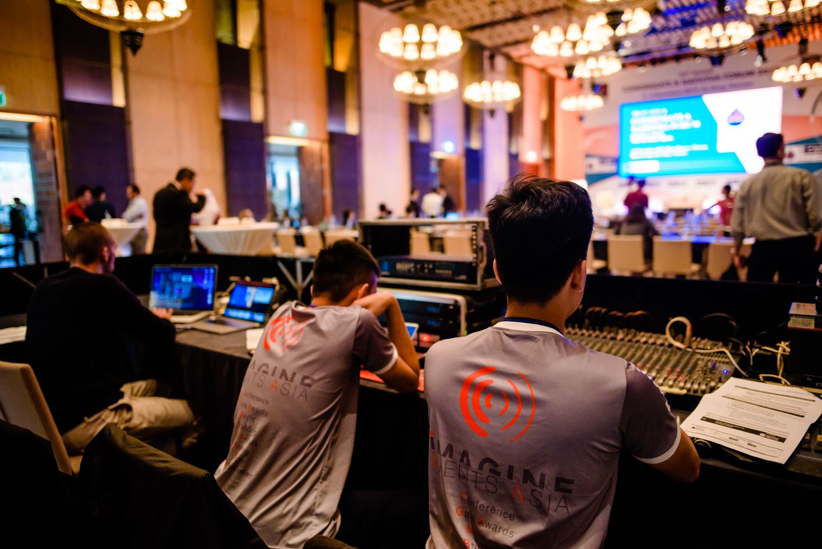 The production desk